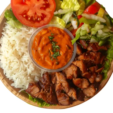 Poutine or rice bowl