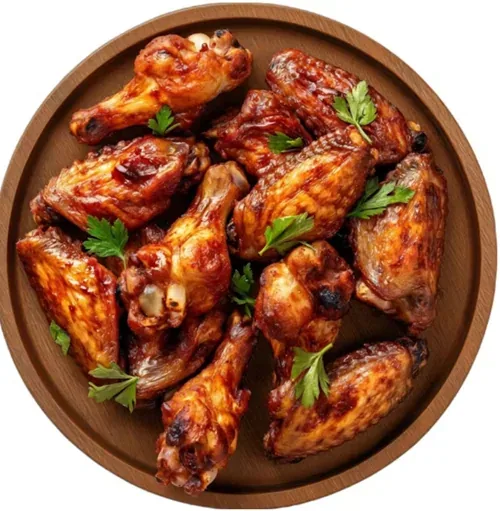 5 Chicken Wings and Fries